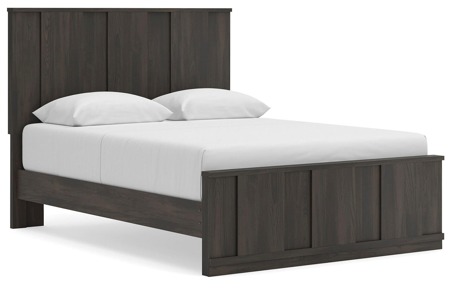 Jadiston  Panel Platform Bed, Dresser And Mirror