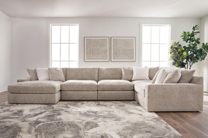 Nexora-Court 5-Piece Sectional with Chaise