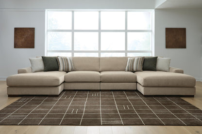 Linenhause 4-Piece Double Chaise Sectional
