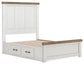 Savonport  Panel Bed With Storage