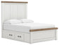 Savonport  Panel Bed With Storage