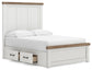 Savonport  Panel Bed With Storage