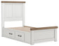 Savonport  Panel Bed With Storage