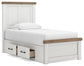 Savonport  Panel Bed With Storage