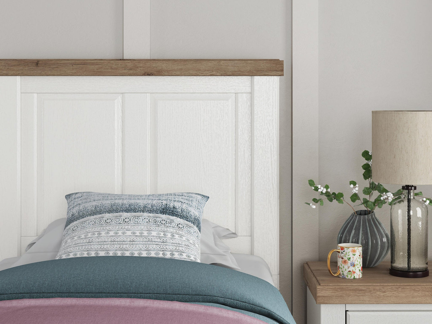 Savonport  Panel Bed With Storage