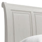 Robbinsdale California  Sleigh Bed With Storage With Mirrored Dresser