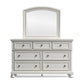 Robbinsdale California  Sleigh Bed With Storage With Mirrored Dresser