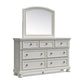 Robbinsdale California  Sleigh Bed With Storage With Mirrored Dresser