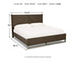 Arkenton  Panel Bed