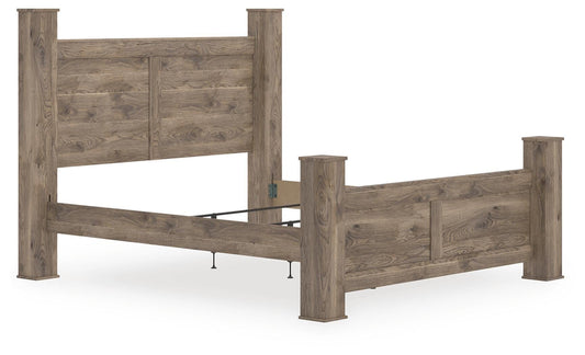 Rusticott  Poster Bed