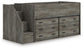 Frandern  Loft Bed With Drawer Storage