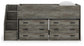 Frandern  Loft Bed With Drawer Storage