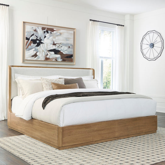 Pamaria California  Upholstered Panel Bed