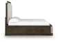 Wickenger California  Upholstered Panel Bed