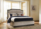 Wickenger California  Upholstered Panel Bed