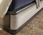 Wickenger California  Upholstered Panel Bed