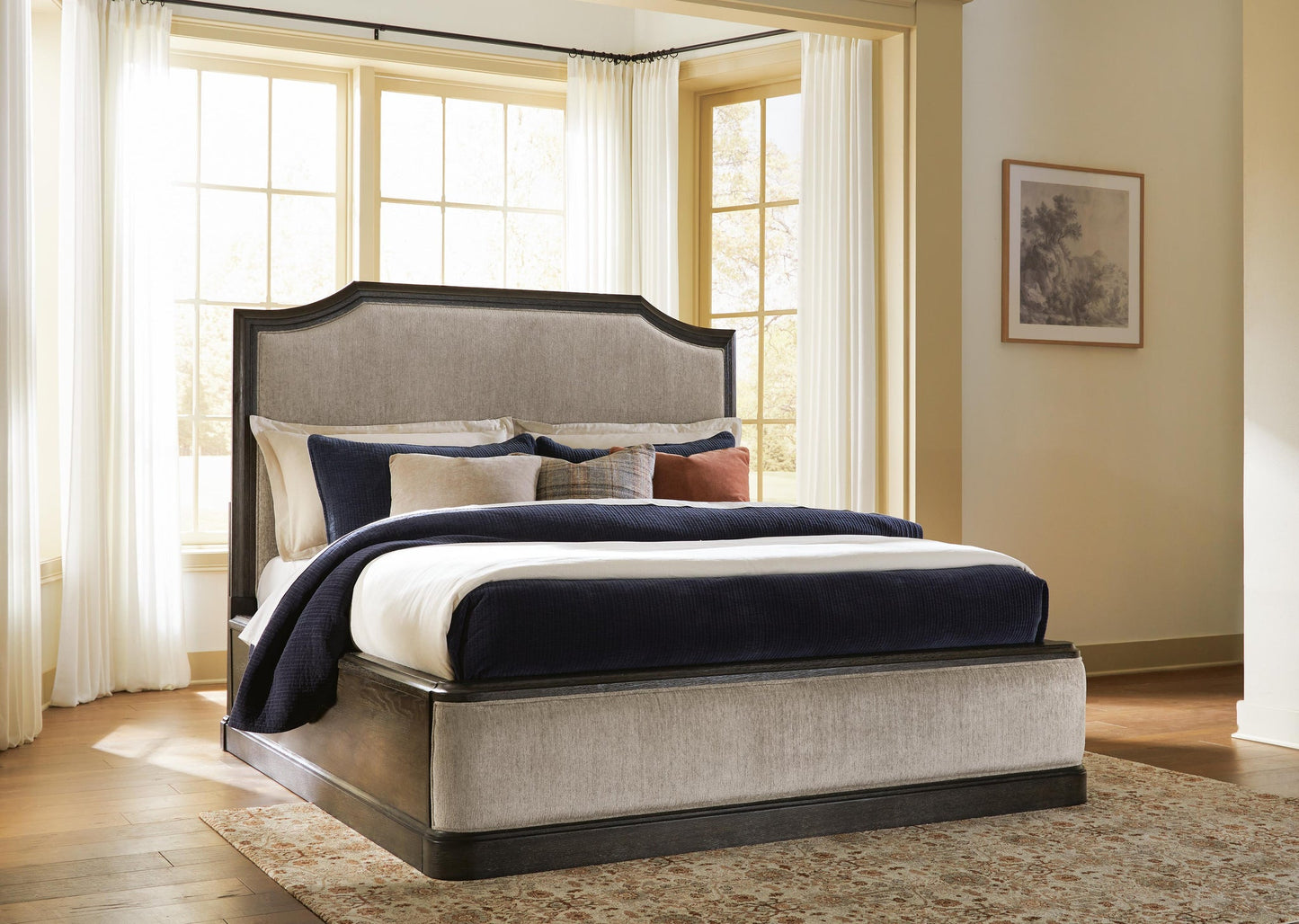 Wickenger  Upholstered Panel Bed