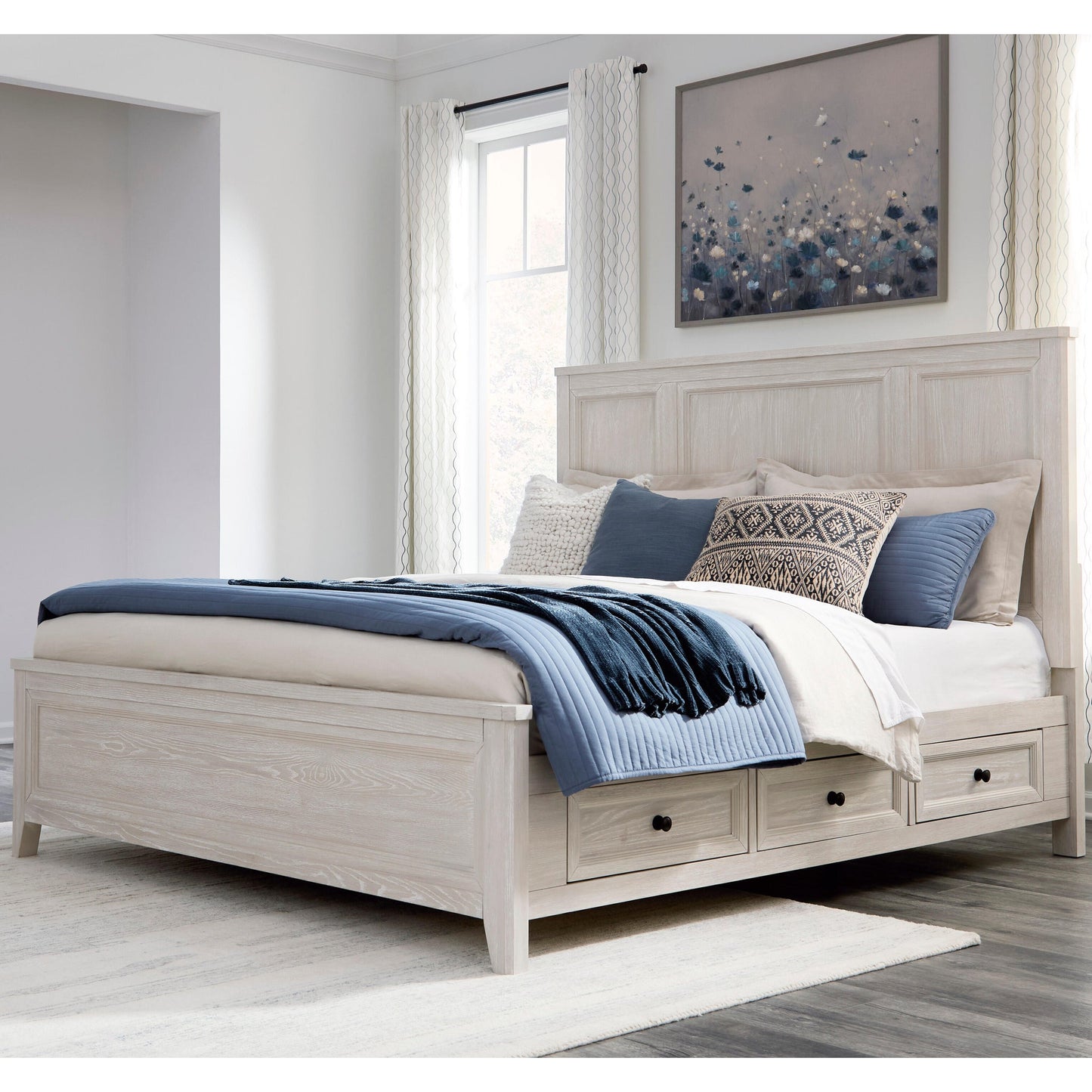 Darbonton  Panel Storage Bed