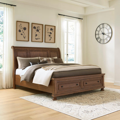 Zackaryn  Sleigh Storage Bed