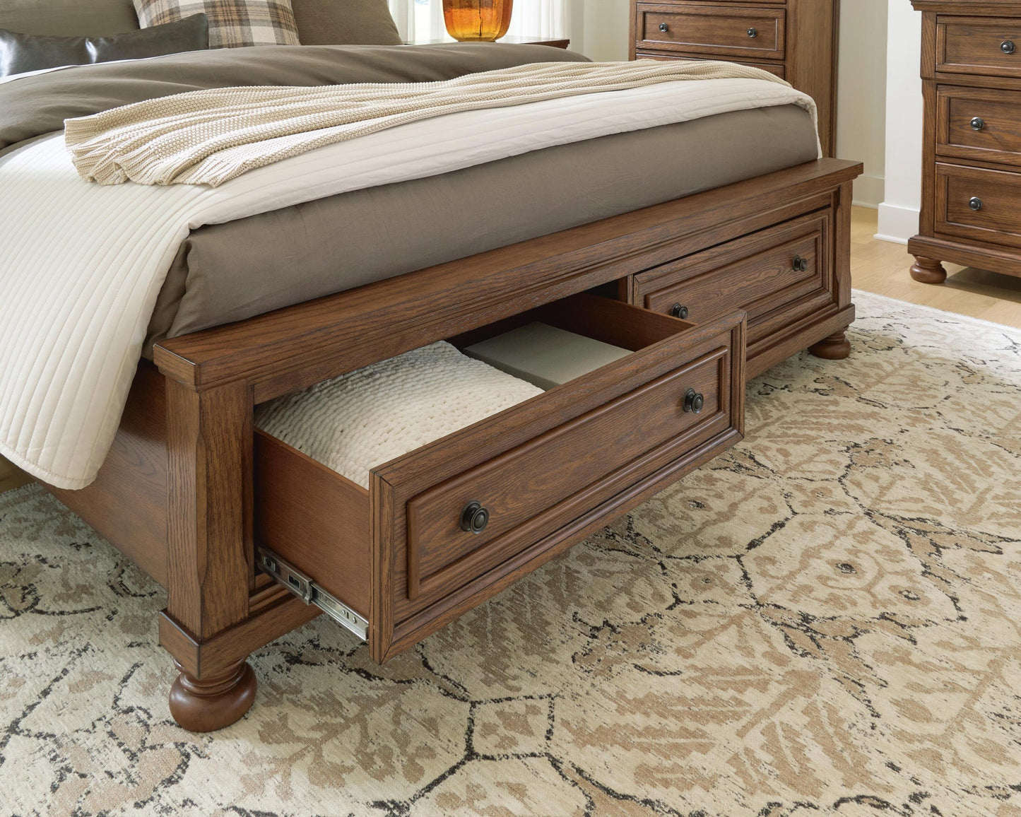 Zackaryn  Panel Storage Bed