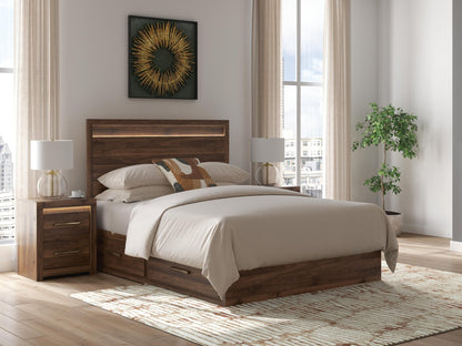 Janfyn  Panel Bed With 2 Sided Storage