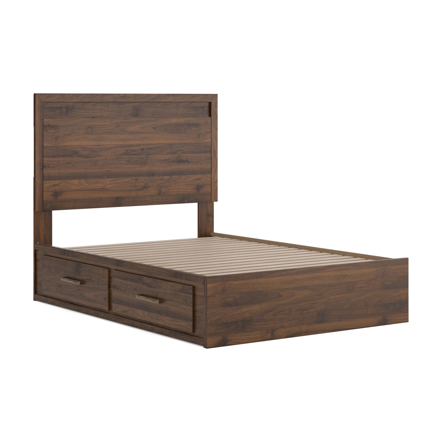 Janfyn  Panel Platform Bed With Storage