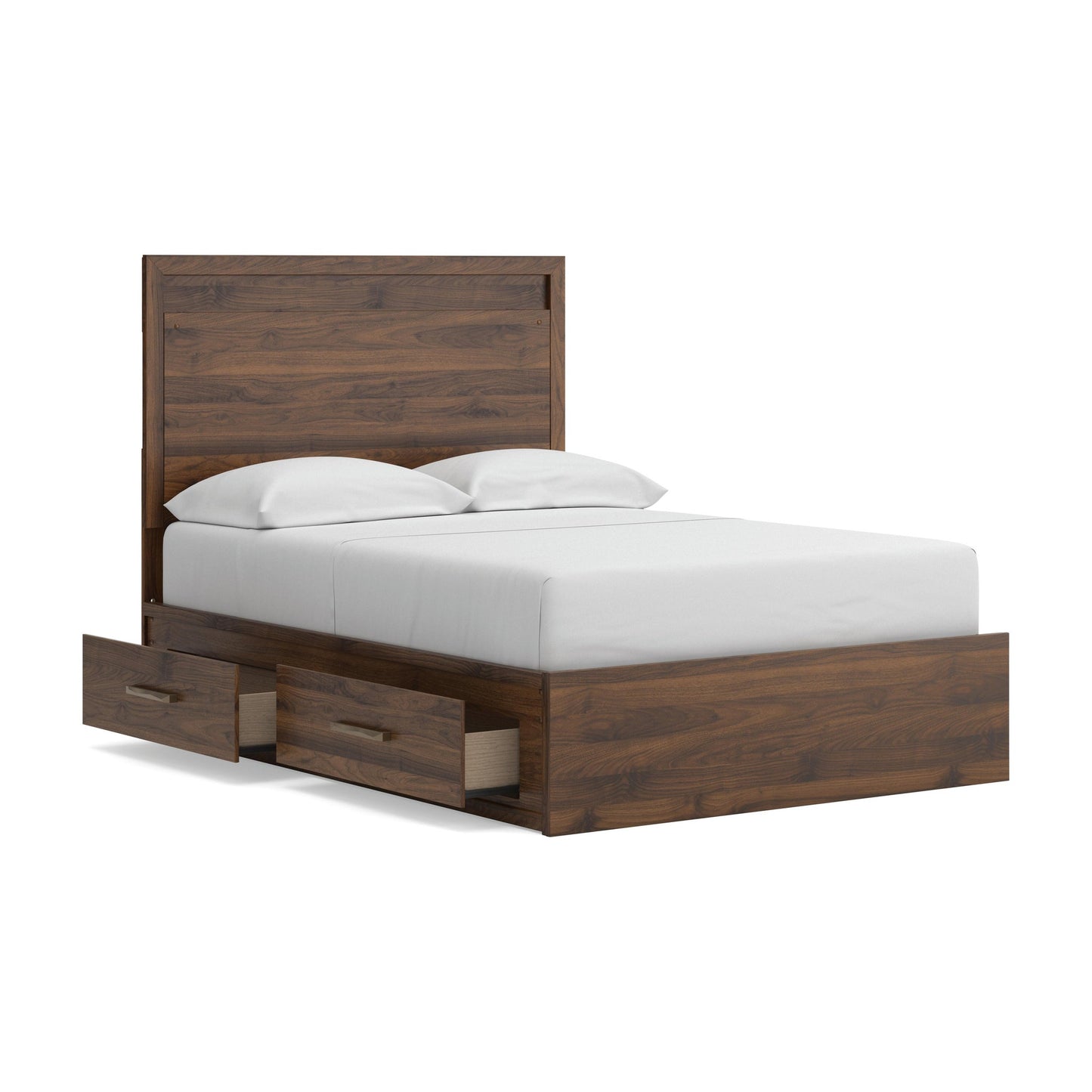 Janfyn  Panel Platform Bed With Storage