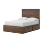 Janfyn  Panel  Bed With 2 Sided Storage