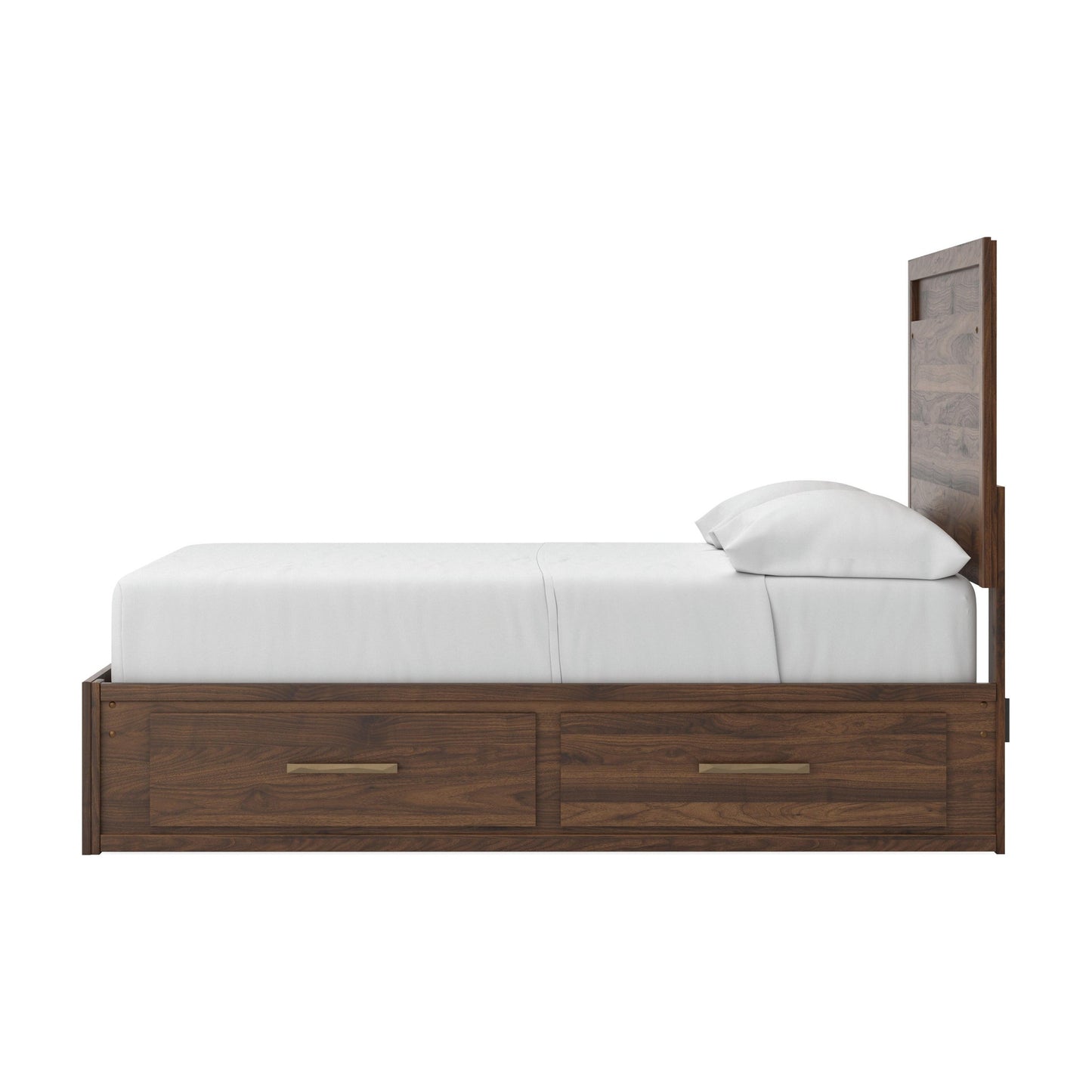 Janfyn  Panel  Bed With 2 Sided Storage