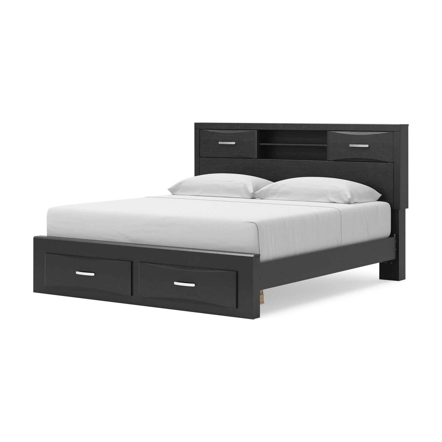 Stabotta  Bookcase Storage Bed