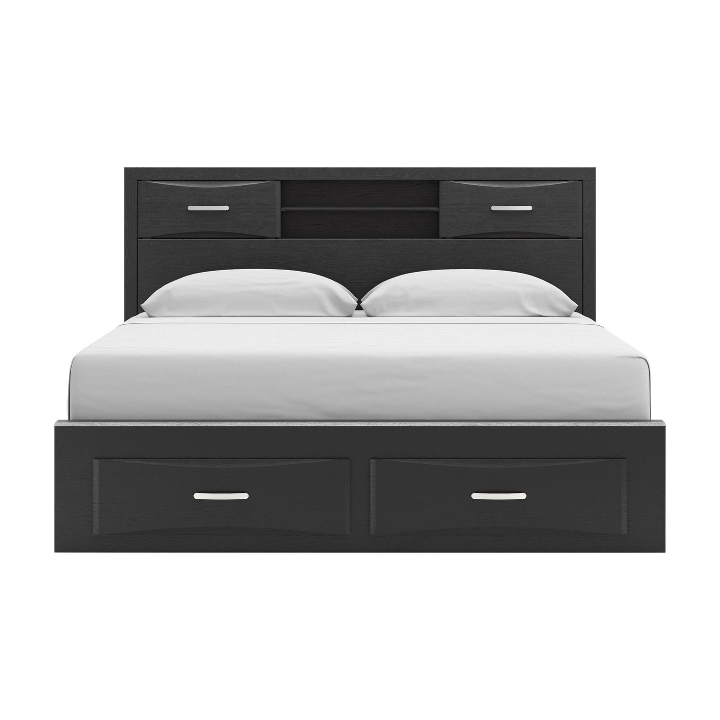 Stabotta  Bookcase Storage Bed