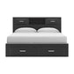 Stabotta  Bookcase Storage Bed