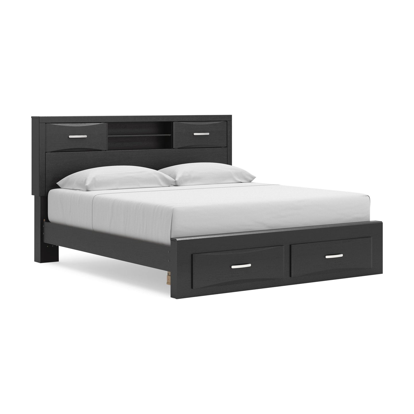 Stabotta  Bookcase Storage Bed