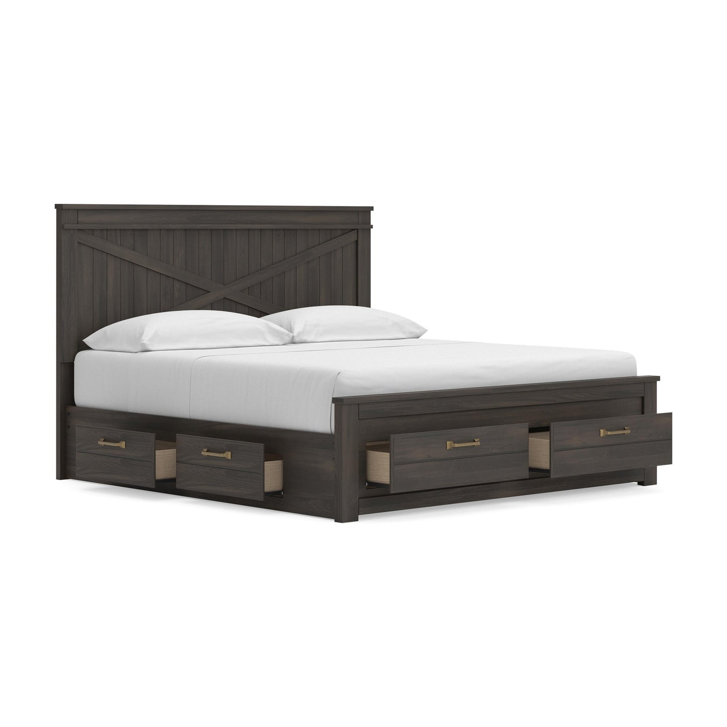 Vonitta Bay  Panel Storage Bed