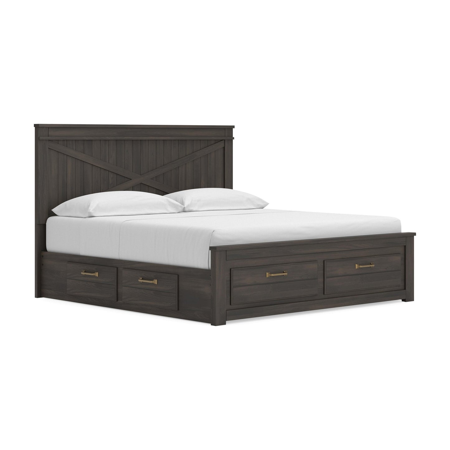 Vonitta Bay  Panel Storage Bed