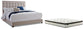 Dolante  Upholstered Bed With Mattress