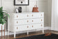 Aprilyn  Panel Headboard With Dresser, Chest And 2 Nightstands
