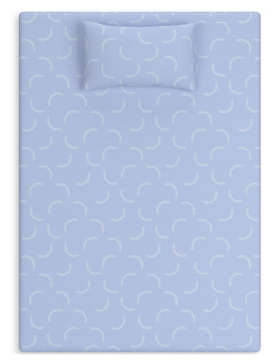 iKidz Ocean Twin Mattress and Pillow 2/CN