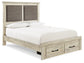 Cambeck  Upholstered Panel Storage Bed