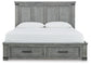 Russelyn  Storage Bed With Mirrored Dresser, Chest And 2 Nightstands