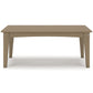Hyland wave Rectangular Cocktail Table