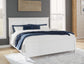 Fortman California  Panel Bed With Mirrored Dresser, Chest And 2 Nightstands