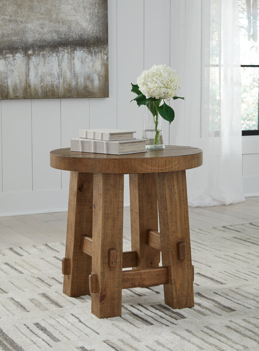 Mackifeld Round End Table